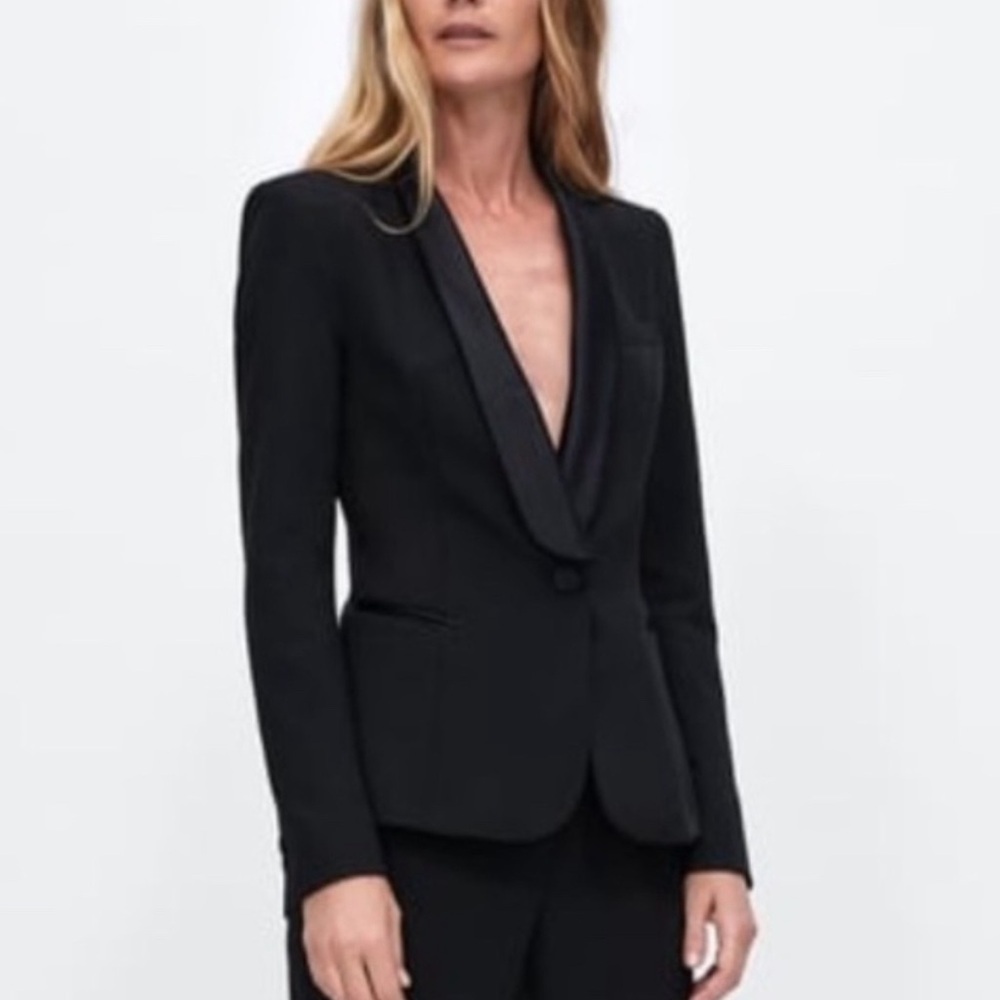Zara Classic Black Women's Blazer